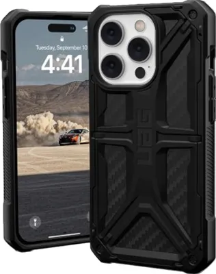 Immagine prodotto di Custodia Uag Monarch per Iphone 14 Pro - Nero carbone