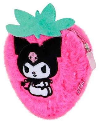Obrázek produktu pro Peněženka s motivem Hello Kitty a přátel, s motivem Kuromi a jahodami