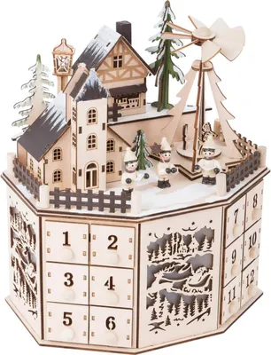 Obrázek produktu pro Adventský kalendář ve tvaru pyramidy - Unifikovaná velikost