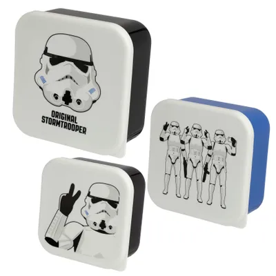 Zdjęcie produktu dla Oryginalne pudełka na lunch Stormtrooper Zestaw 3 M/L/XL