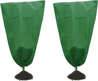 Produktbild von Grüne Frostschutzsäcke 160x100cm atmungsaktiv, scheurvast, wiederverwendbar