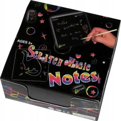 Immagine prodotto di Blocco note magico nero 100 pz 620505/24