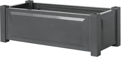Produktbild von KHW Pflanzkasten H 40 x B 43 x L 100 cm, Farbe Anthrazit; 38105