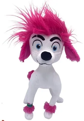 Obrázok produktu pre plyšová hračka 100% vlk Freddy 30 cm biely/ružový
