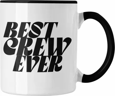 Produktbild von Trendation - Team Tasse Geschenkidee Geschenk für das beste Team (Schwarz)