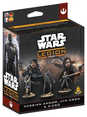 Productafbeelding van Star Wars Legion Cassian Andor Jyn Erso K-2SO Operatieve Uitbreiding