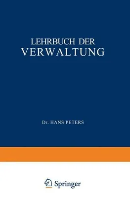 Immagine prodotto di Lehrbuch der Verwaltung