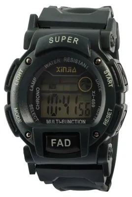 Image de Montre pour homme avec bracelet en TPU et indication de la date