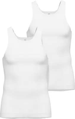 Produktbild von CECEBA Herren Tank-Top, Baumwolle, Doppelripp, weiß uni, 2er Pack Größe: 9