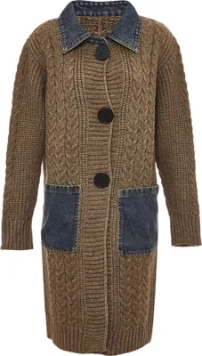 Produktbild von RISA damen strickjacke - coffee, M