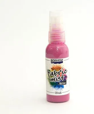 Produktbild von Pentart Fabric Mist Textilfarbe Spray 50 ml - Rose