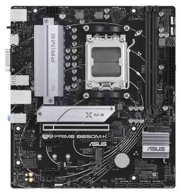 Produktbild von Asus 90Mb1F60-M0Eay0 Prime B650M-K//Am5,B650,Usb 3.2 Gen 2,Aura,Mb