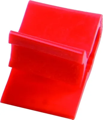 Produktbild von Briefklemmer Zacko 15x22 mm VE=100 Stück rot