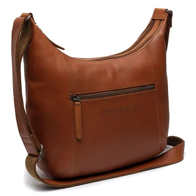 Image de The Chesterfield Brand Cuir sac à épaule bandoulière sac à épaule Arlette Shoulderbag Cognac marron clair