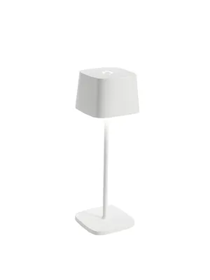 Immagine prodotto di Zafferano - Lampada da Tavolo Ofelia Pro Bianco Ricaricabile