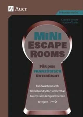 Produktbild von Mini-Escape Rooms für den Französischunterricht