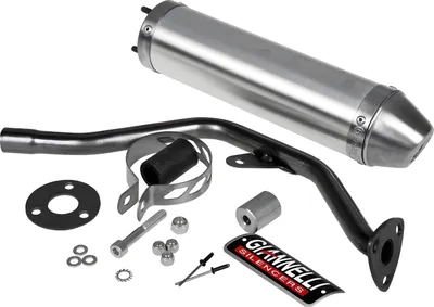 Produktbild von Auspuffanlage Giannelli Endtopf Aluminium mit ABE für Malaguti / MBK / Yamaha