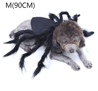Immagine prodotto di Halloween Pet Dog Cat Spider Clothes Puppy Cosplay Costume per cani gatti Party Cosplay Funny Outfit, M(90CM)