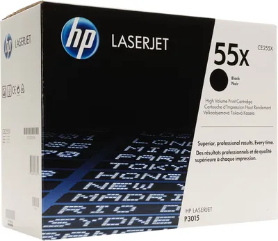 Produktbild von HP Toner CE 255 X schwarz 55 X