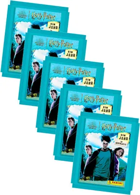 Produktbild von Panini Harry Potter Sticker - Ein Jahr in Hogwarts (2023) - 5 Tüten Sammelsticker
