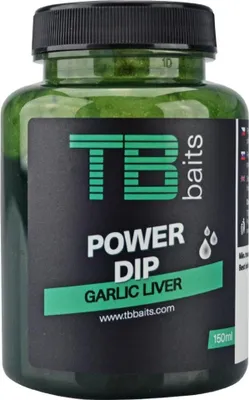 Obrázek produktu pro TB Baits Power Dip Garlic Liver 150 ml