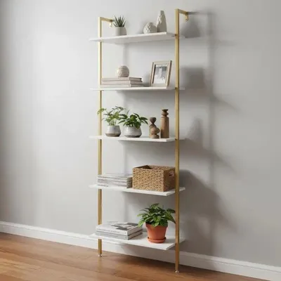 Image de Étagère à 5 niveaux avec structure en métal