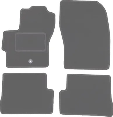 Produktbild von Graphit-Fußmatten für: Mazda 3 I BK Fließheck (2003-2009)