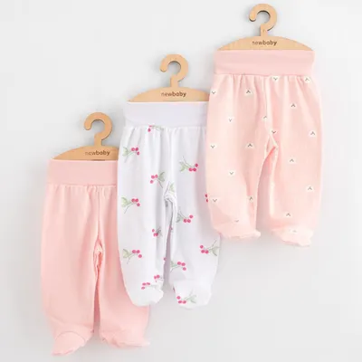 Immagine prodotto di Tutine per neonati New Baby Classic II, 3 pezzi per bambina, taglia 56 (0-3 mesi)