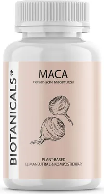 Image de Biotanicals Maca - Capsules de maca 120 pc PAC