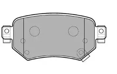 Produktbild von A.B.S. Bremsbeläge Satz Hinten für MAZDA 6 Kombi (GJ, GL) 35142