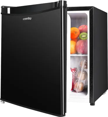 Produktbild von Kompakter Kühlschrank - Mini-Kühlschrank - Getränkekühler - Leise und energieeffizient - 46 Liter - Schwarz
