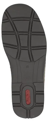 Produktbild von Rieker Herren Slipper rutschfest extra weit mit Gummizug 05363, Größe:41 EU, Farbe:Mehrfarbig