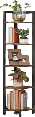 Produktbild von 5-stöckiges Eckregal – Lagerregal – multifunktionaler Platzsparer – 30 x 30 x 150 cm