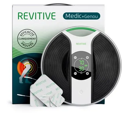 Image de Stimulateur Circulatoire Medic Genou REVITIVE - Stimulation Ciblée - Confort Articulaire - Utilisation à Domicile