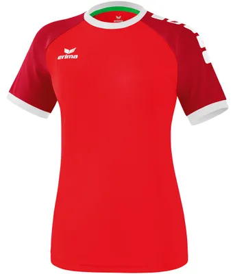 Produktbild von erima Zenari 3.0 Trikot Kurzarm 42 rot/rubinrot/weiß