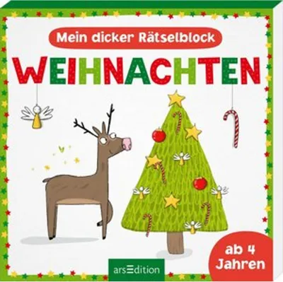 Produktbild von Mein dicker Rätselblock Weihnachten