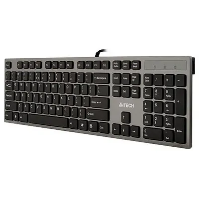 Produktbild von A4Tech KV-300H Tastatur USB QWERTY Schwarz  Grau