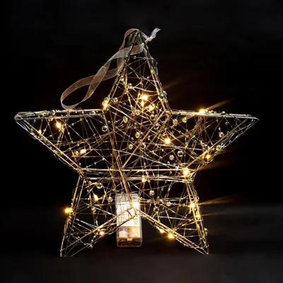 Produktbild von 20 LED Weihnachtsstern Adventsstern Weihnachtsbeleuchtung