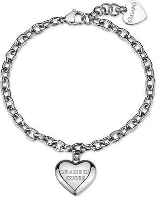 Immagine prodotto di Bracciali con ciondoli Charms Sagapò Collezione Argento - donna