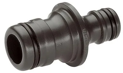 Zdjęcie produktu dla Gardena 2830-20, Przyłącze węża, Męska/Męska, Czarny