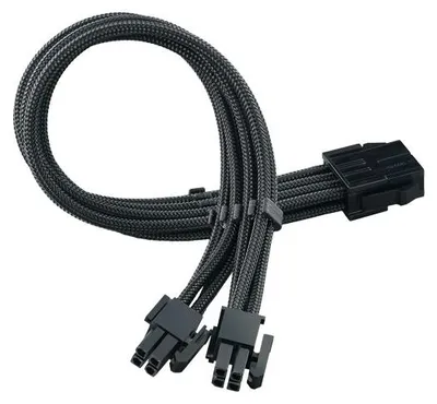 Obrázok produktu pre Silverstone SST-PP07E-EPS8B, 0,3 m, 8-pin(4+4) EPS12V, 8-pin(4+4) EPS12V, Priamy, Priamy, Čierna