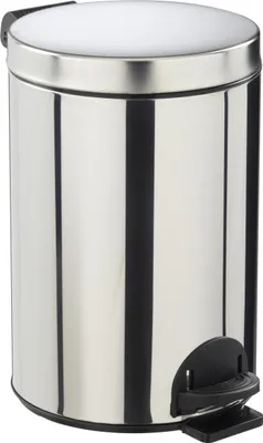Image de Poubelle Sanelia 14l Inox Seau Antibactérien, Hygiène Optimale - Générique