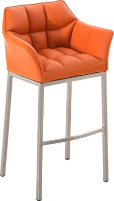 Produktbild von Barhocker HLO-CP1 E mit 4-Fuß Gestell  orange