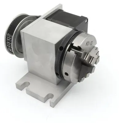 Productafbeelding van CNC Vierde Roterende As - 4 Klauwplaat - Metaalbewerking Accessoire