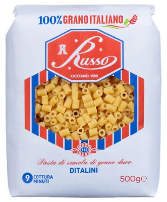 Produktbild von 20x Pasta Russo Ditalini Nudeln 500g