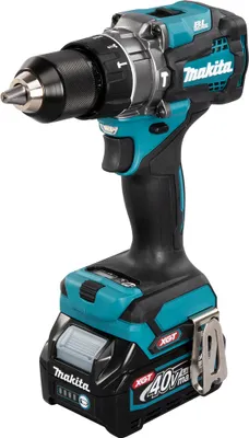 Produktbild von Makita HP001GD201, Handbohrmaschine, Ohne Schlüssel, Bürstenlos, Schwarz, Türkis, 1,3 cm, 2600 RPM