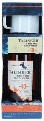 Produktbild von Talisker 10 Jahre Geschenkset mit Mug - Single Malt Scotch Whisky