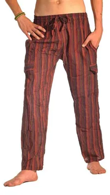 Productafbeelding van Herenbroek "Happening" - comfortabele broek in fisherstijl, geschikt voor fitness, sport en vrijetijd: rood, maat XL.Kleur: RoodMaat: XL