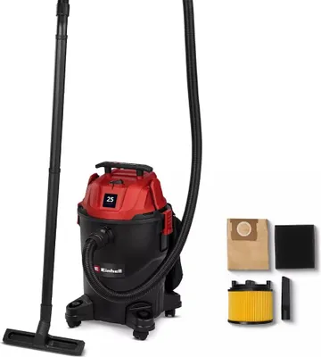 Image de Aspirateur eau et poussières – TC-VC 2555 – 850 W – Cuve plastique 25 L – Fonction soufflage