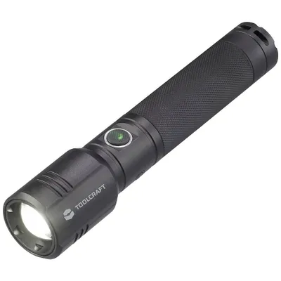 Produktbild von TOOLCRAFT SMD LED Taschenlampe verstellbar, mit USB-Schnittstelle, mit Stroboskopmodus akkubetrieben 1000 lm 35 h 194 g